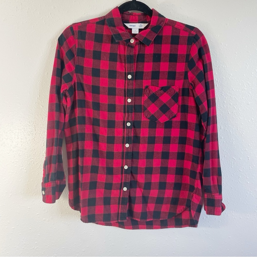 Old navy flannel shirt small